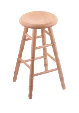 Wood Bar Stool - Saddle Dish