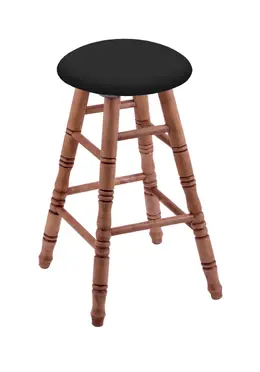 Wood Bar Stool - XL Round Cushion