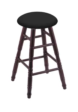 Wood Bar Stool - XL Round Cushion
