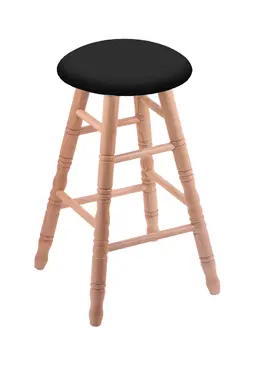 Wood Bar Stool - XL Round Cushion