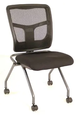 Armless Mesh Back Nesting Chair - CoolMesh