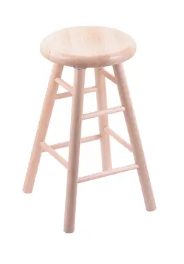 Wood Bar Stool - XL Saddle Dish