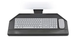 Articulating Corner Keyboard Tray