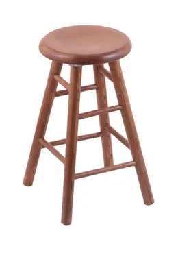 Wood Bar Stool - XL Saddle Dish