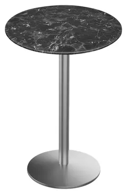 Round Bar Height Table - Euroslim OD214
