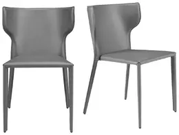 European Stacking Side Chairs - Set of 2 - Divinia