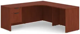 Corner Office Desk with Storage - PL Laminate