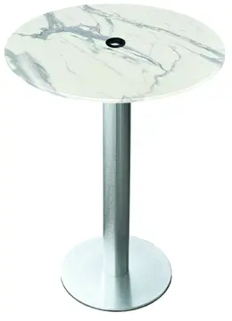 Round Outdoor Bar Height Table - EuroSlim OD219