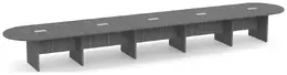 Large Racetrack Conference Table - PL Laminate