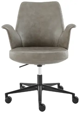 Retro Modern Flared Office Chair - Lise