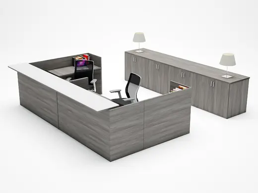 6 Two Person Reception Desk Ideas