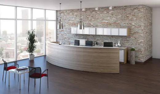 Reception Desks for a Large Office