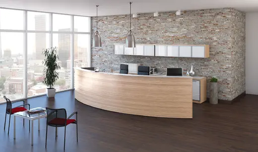 Making First Impressions with a Reception Desk