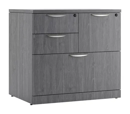 4-Drawer Combo Lateral Filing Cabinet - PL Laminate Series
