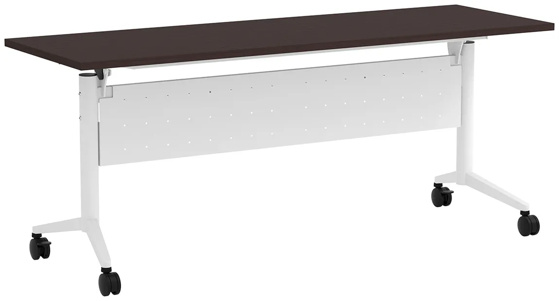 Flip Top Nesting Table with Modesty Panel