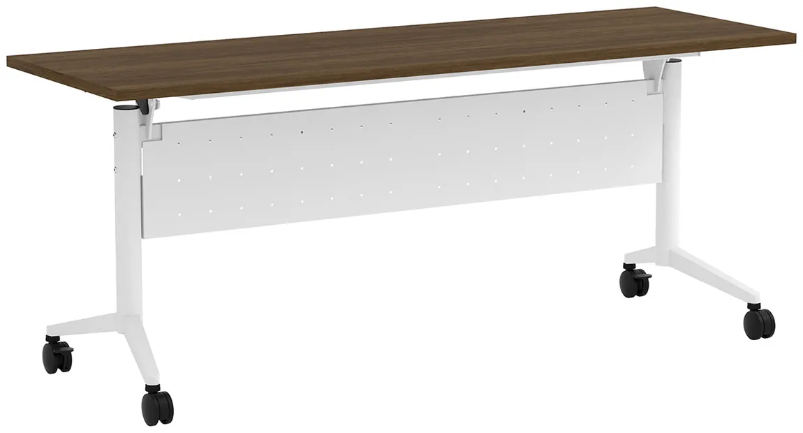 Flip Top Nesting Table with Modesty Panel