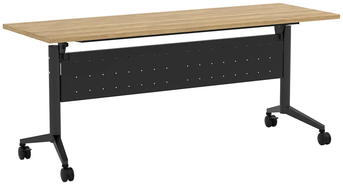 Flip Top Nesting Table with Modesty Panel