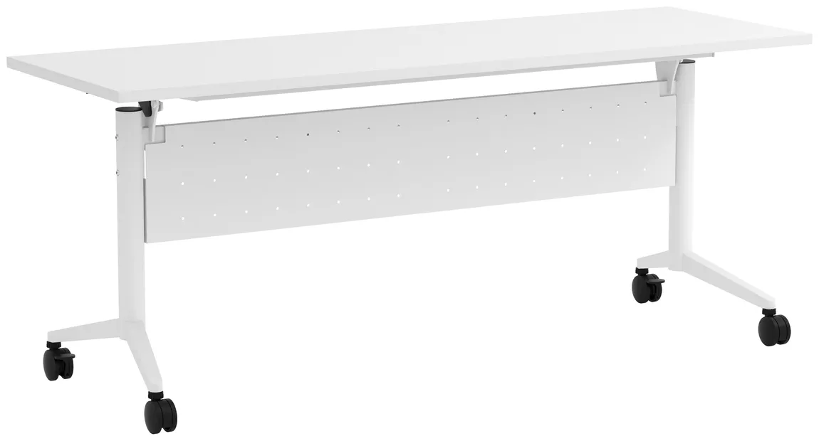 Flip Top Nesting Table with Modesty Panel