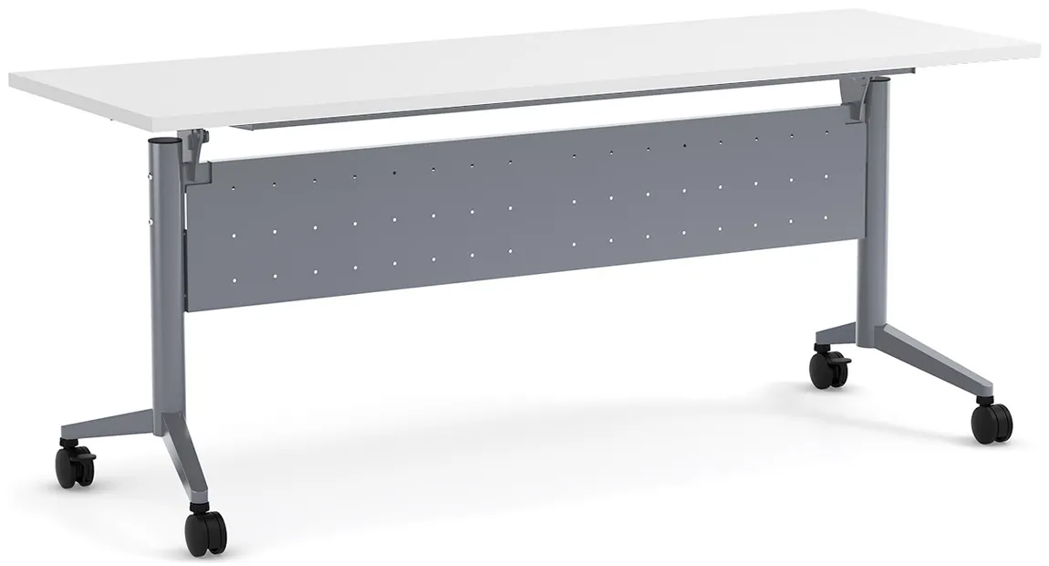 Flip Top Nesting Table with Modesty Panel