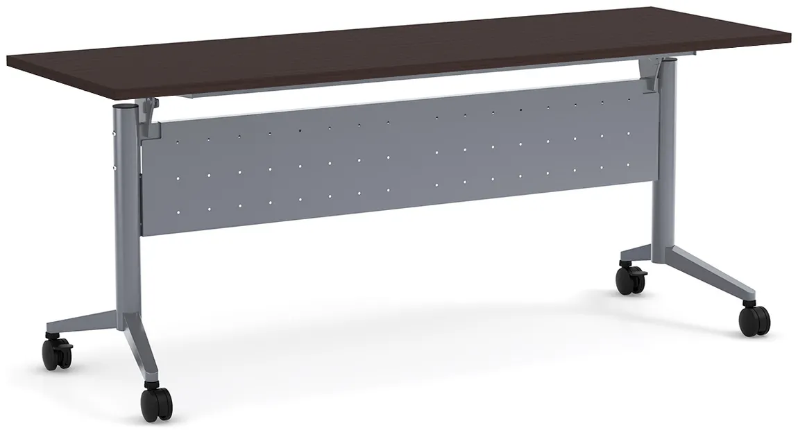 Flip Top Nesting Table with Modesty Panel