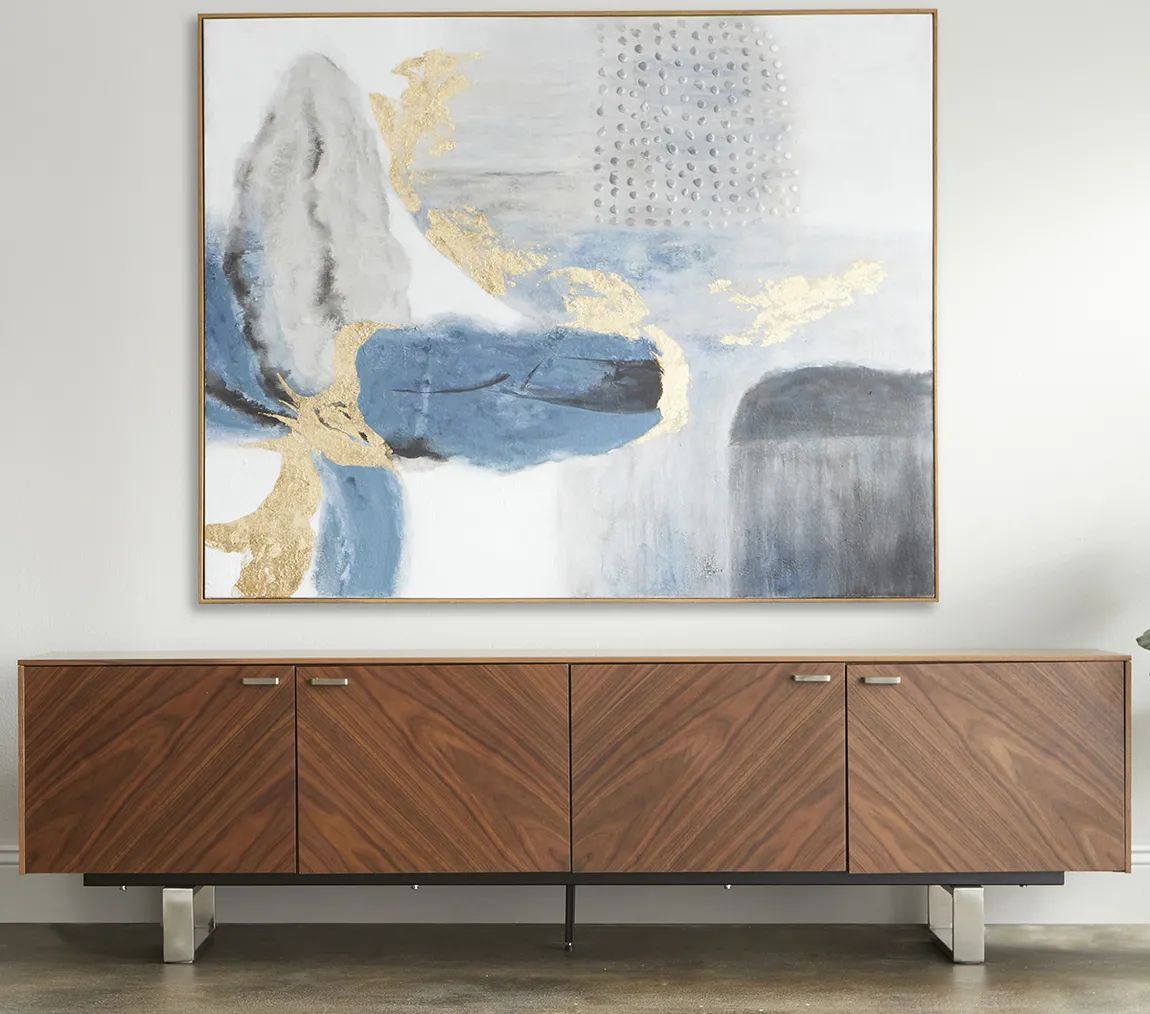 Modern Low Credenza