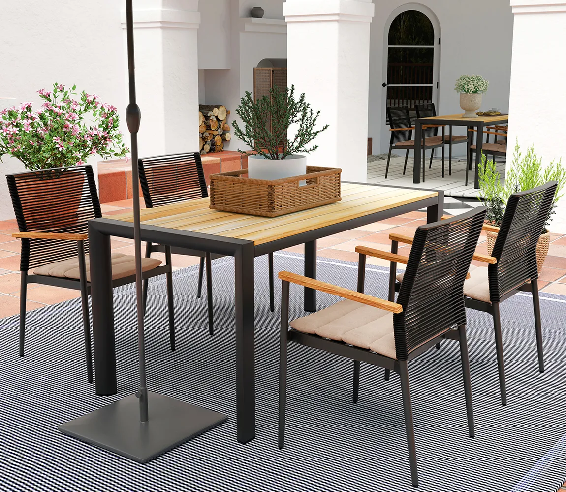 Contemporary Teak Table