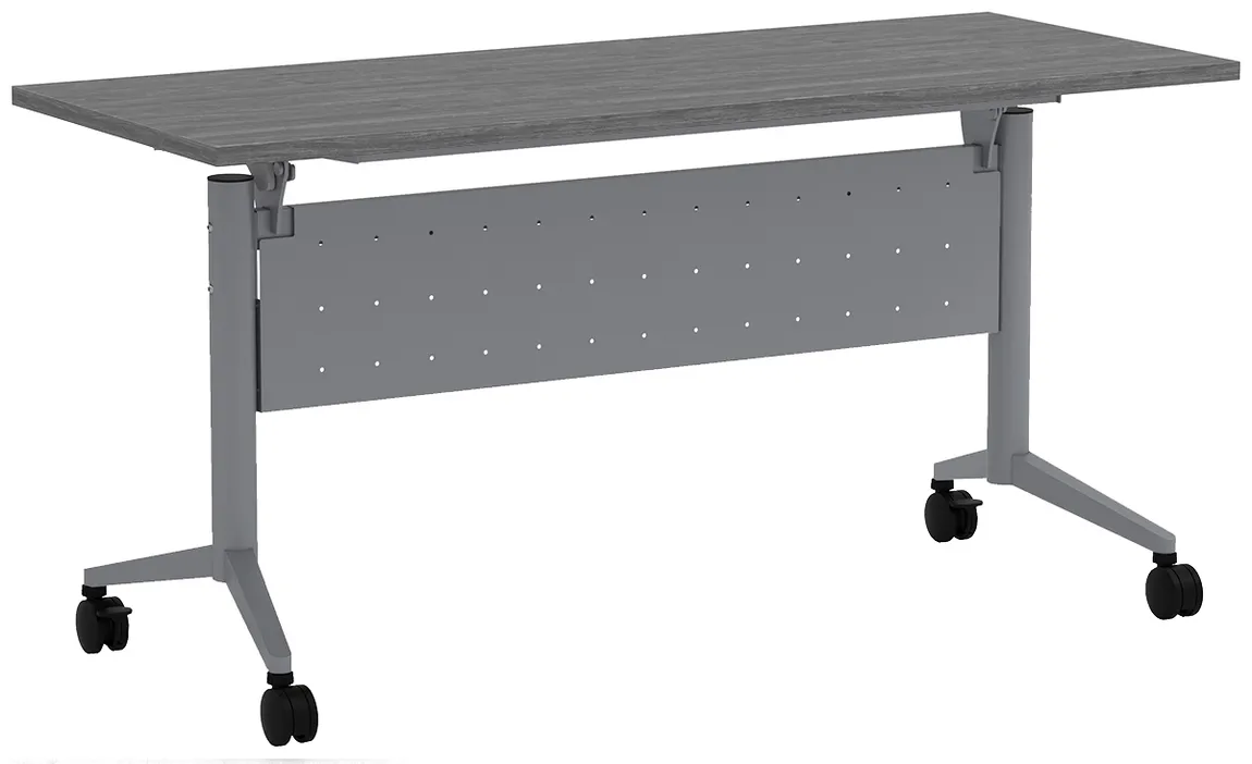 Flip Top Nesting Table with Modesty Panel