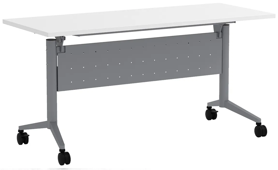 Flip Top Nesting Table with Modesty Panel