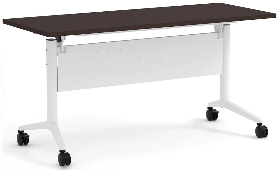 Flip Top Nesting Table with Modesty Panel