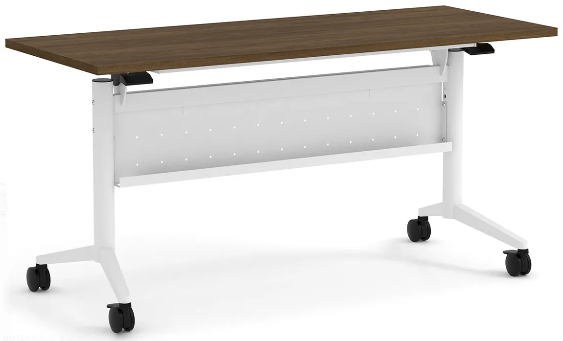 Flip Top Nesting Table with Modesty Panel