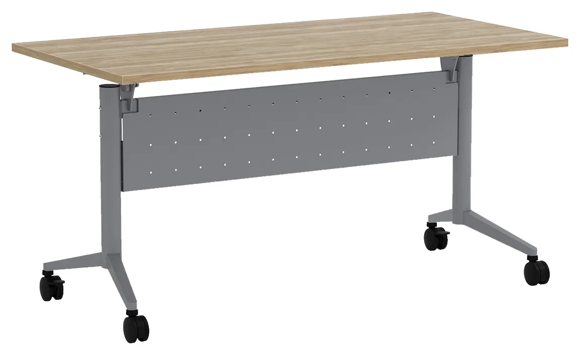 Flip Top Nesting Table with Modesty Panel