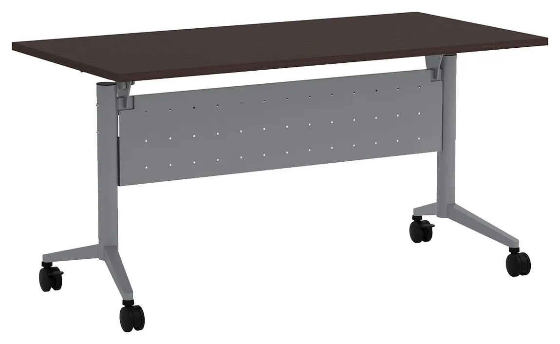 Flip Top Nesting Table with Modesty Panel