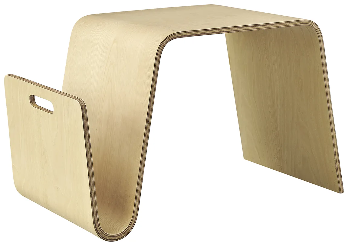 Simple Scandinavian Bentwood Table