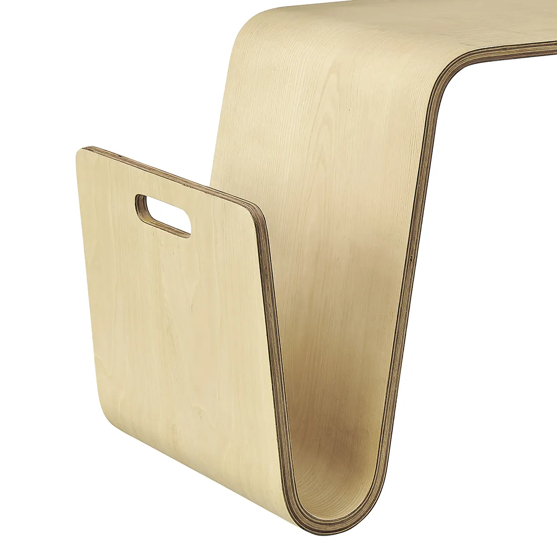 Simple Scandinavian Bentwood Table