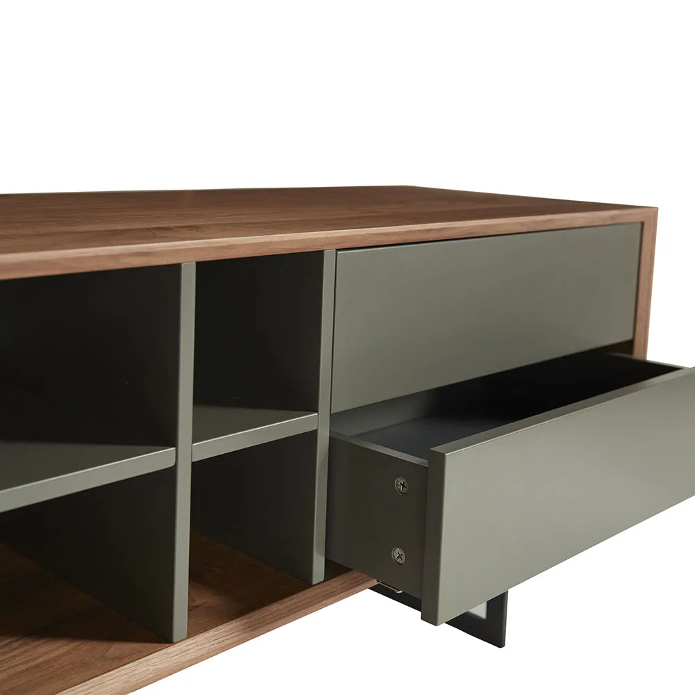 Retro Modern Long Credenza