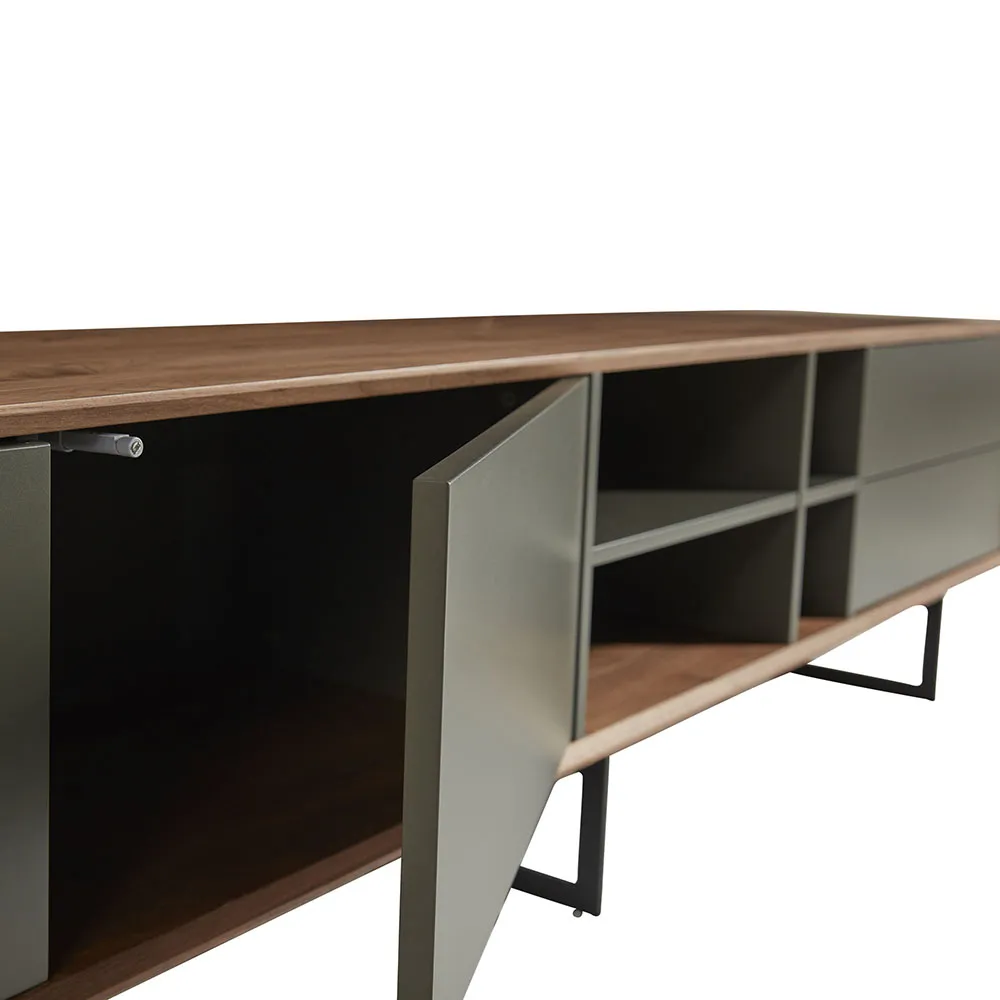 Retro Modern Long Credenza