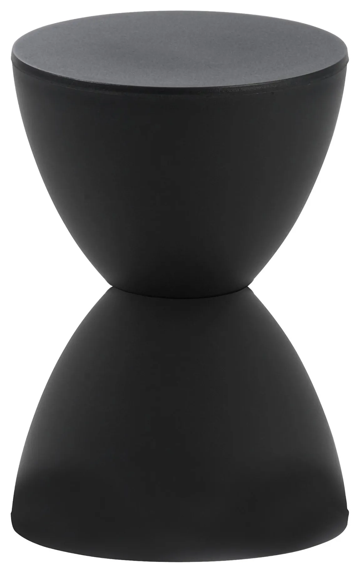 Sculptural Hourglass Stool