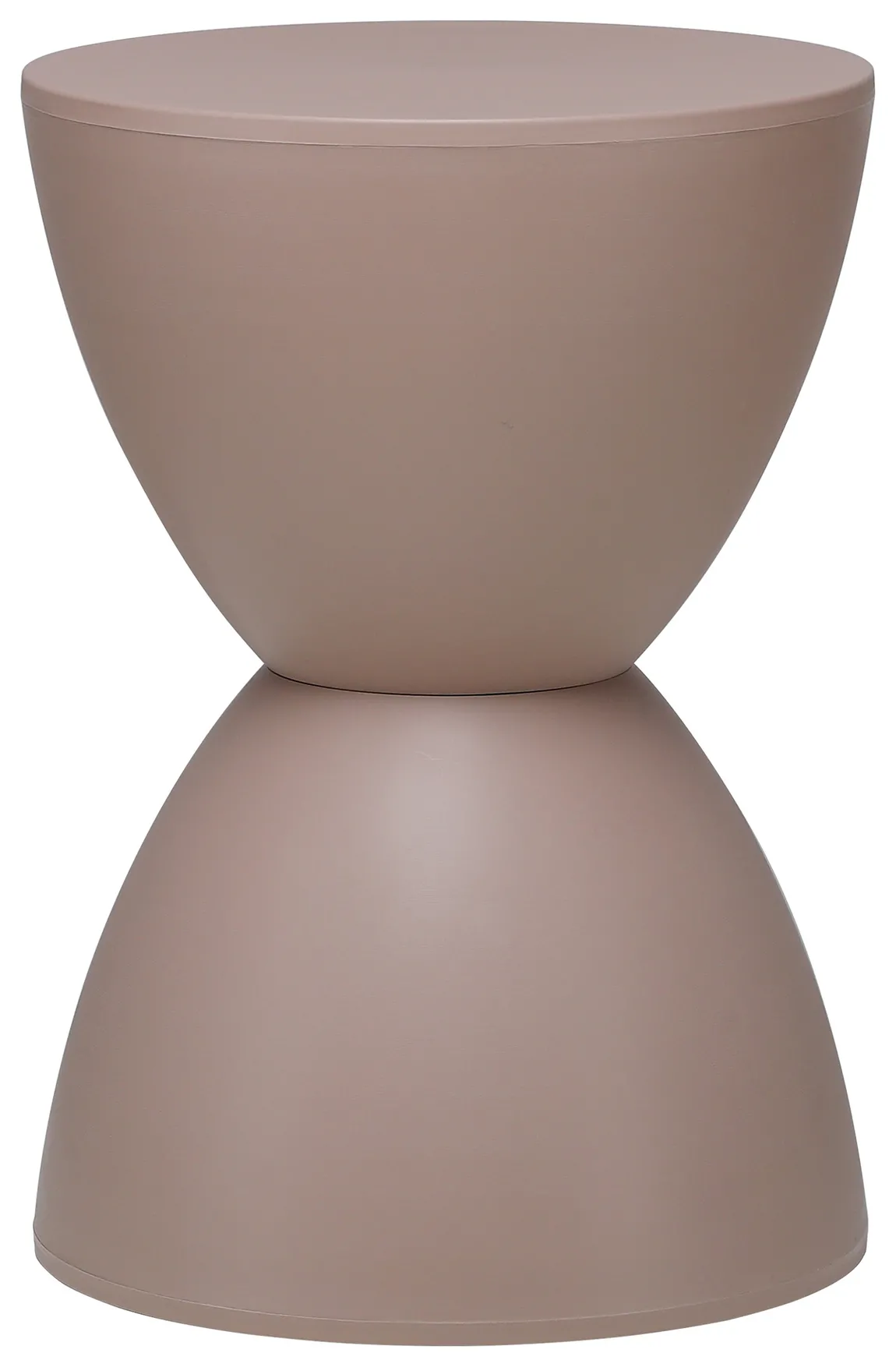Sculptural Hourglass Stool