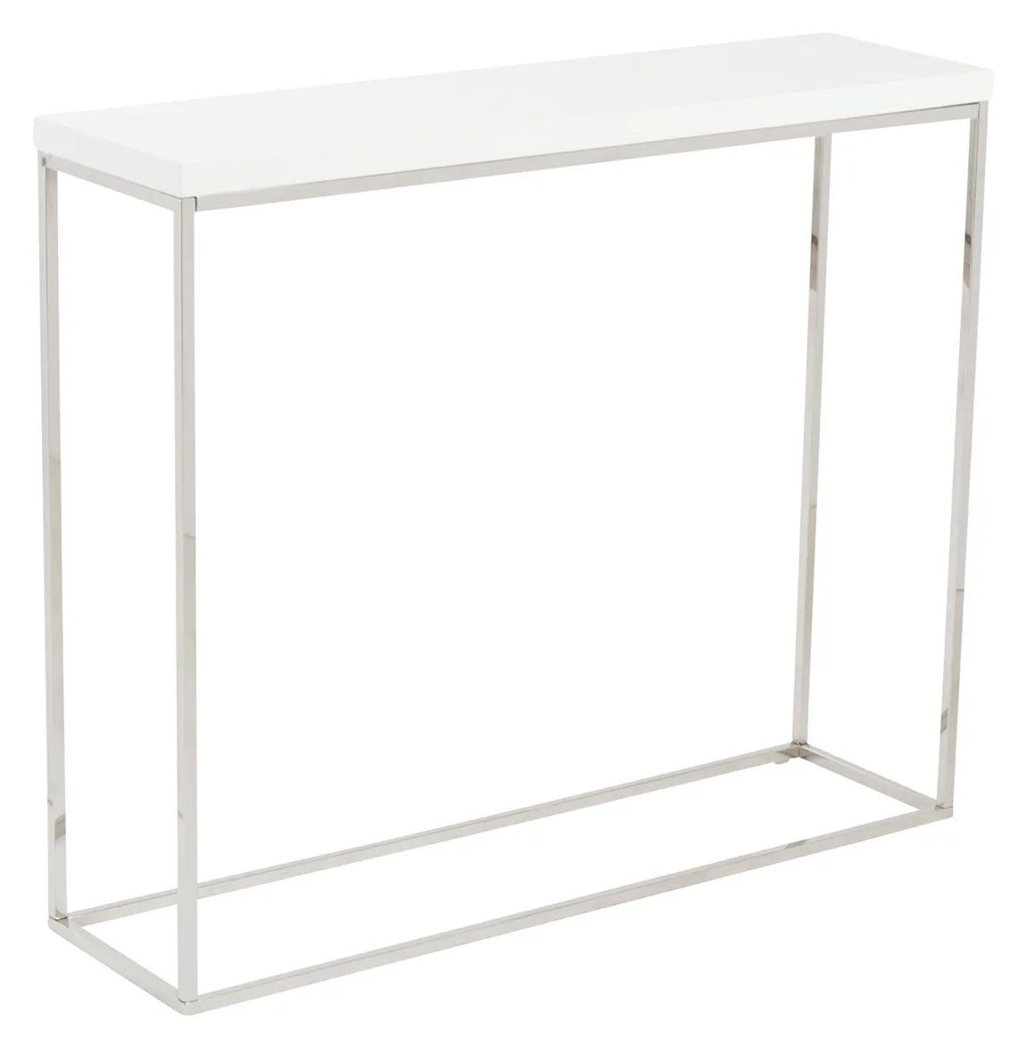 Modern Glossy Console Table 