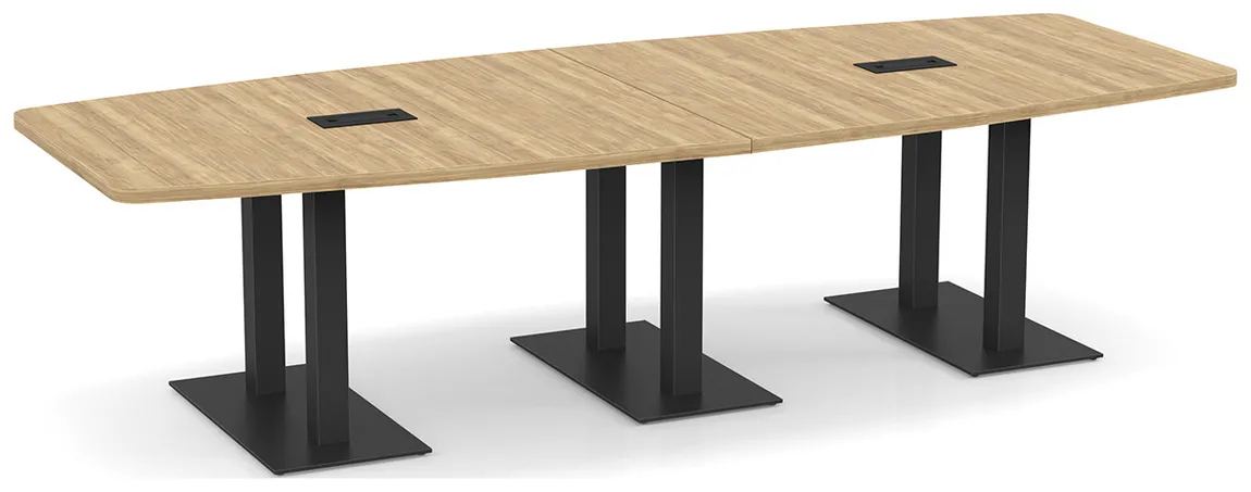 Modern Boat Shaped Conference Table