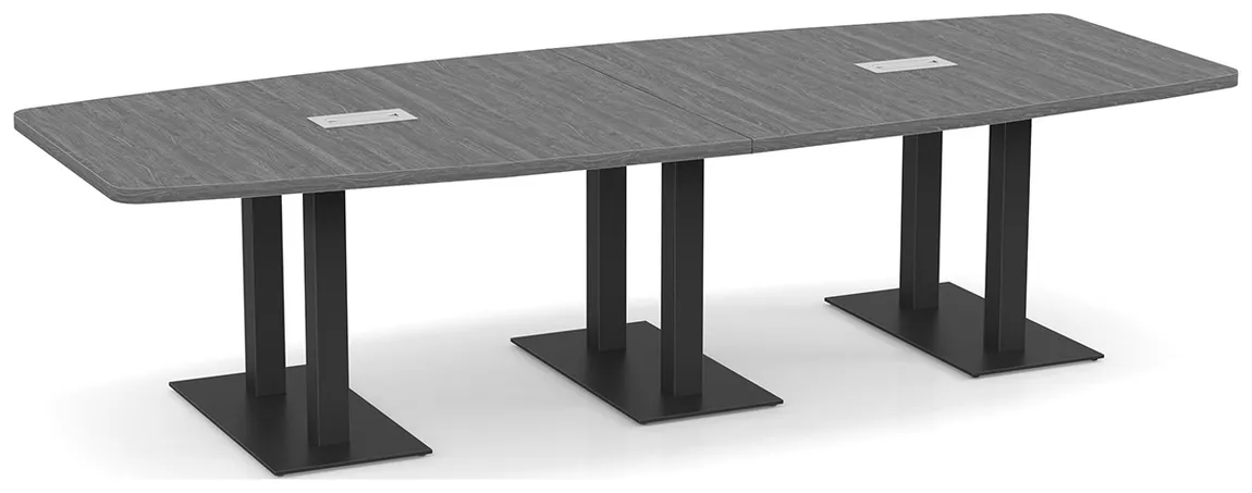 Modern Boat Shaped Conference Table