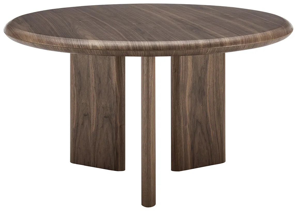 Retro Modern Round Dining Table