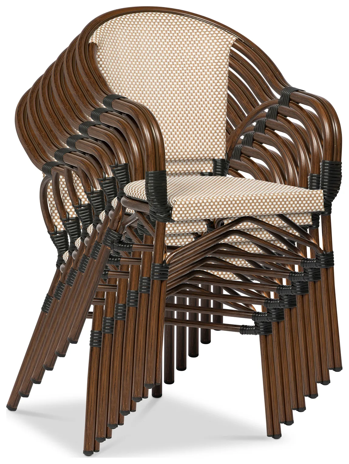 European Outdoor Bistro Chair - Set of 2