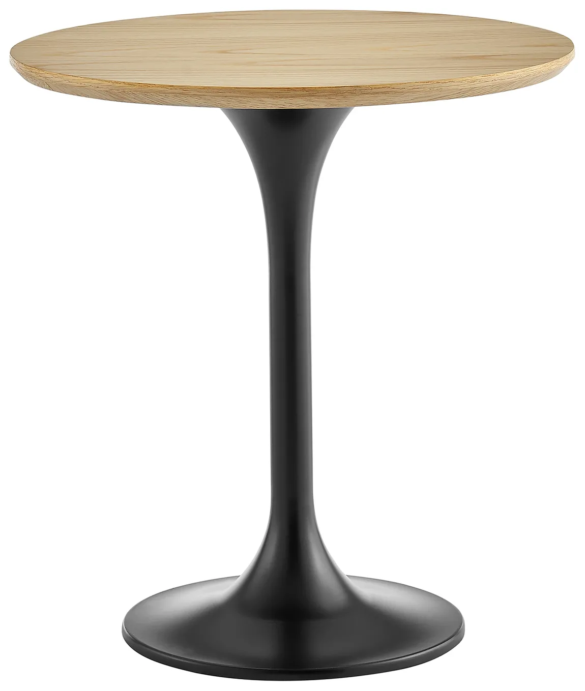 Mid-Century Pedestal Side Table 