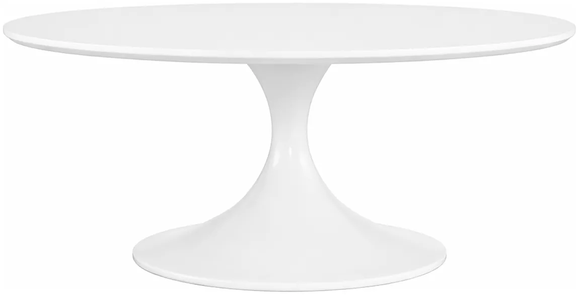 Mid-Century Pedestal Coffee Table