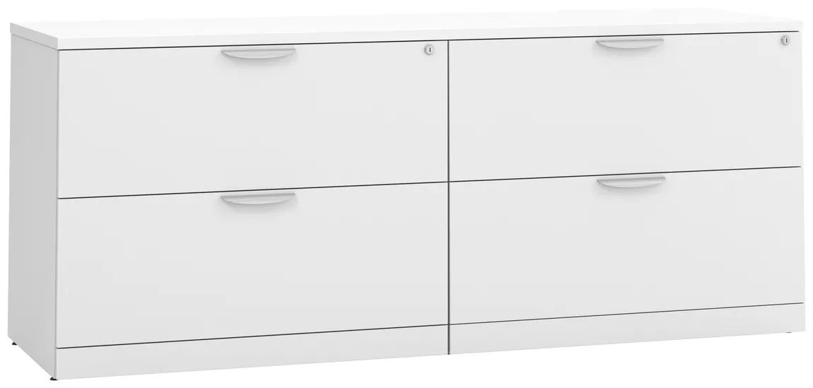 Double Lateral File Credenza