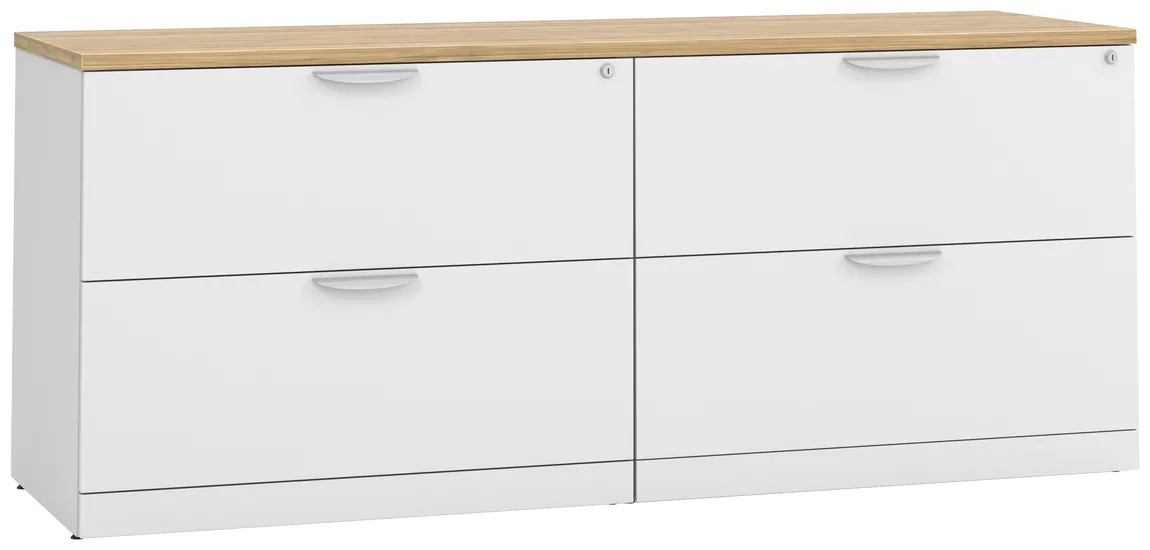 Double Lateral File Credenza