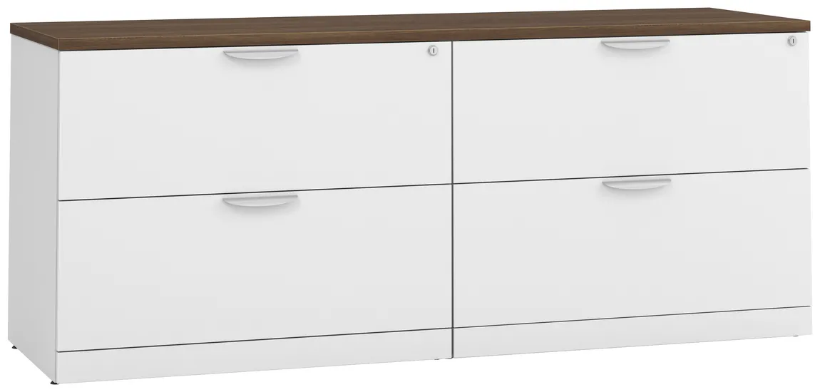 Double Lateral File Credenza