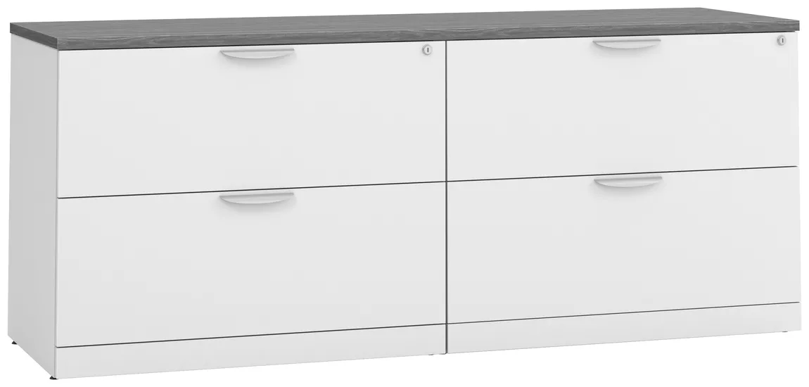 Double Lateral File Credenza