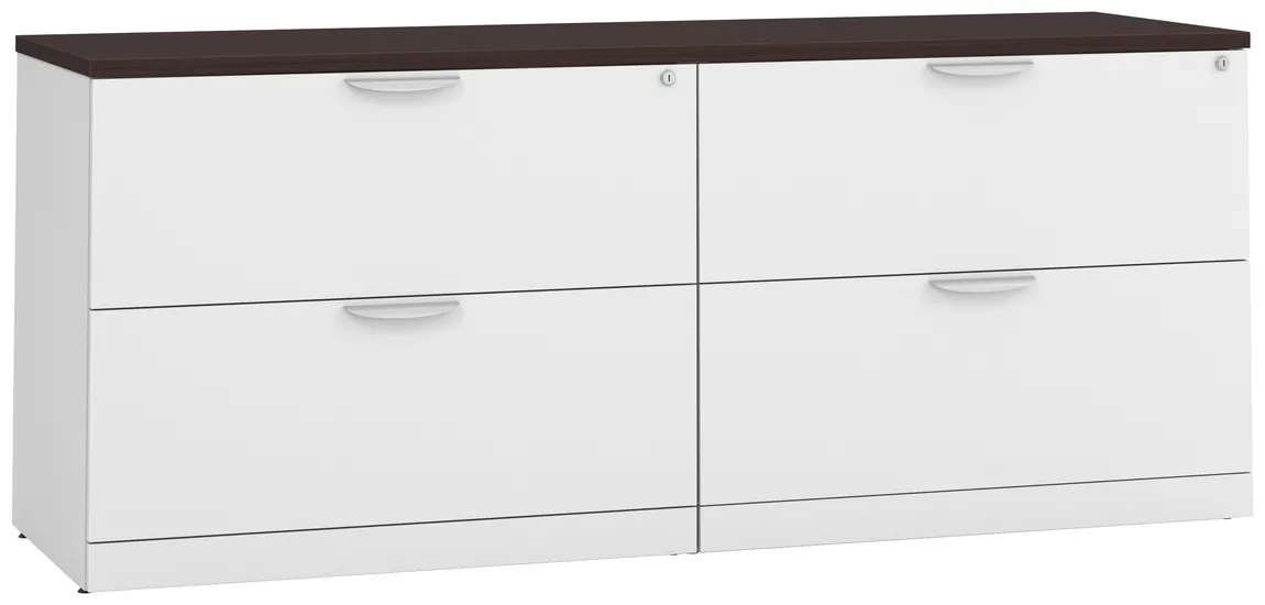 Double Lateral File Credenza